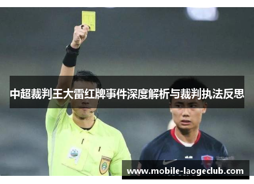 中超裁判王大雷红牌事件深度解析与裁判执法反思