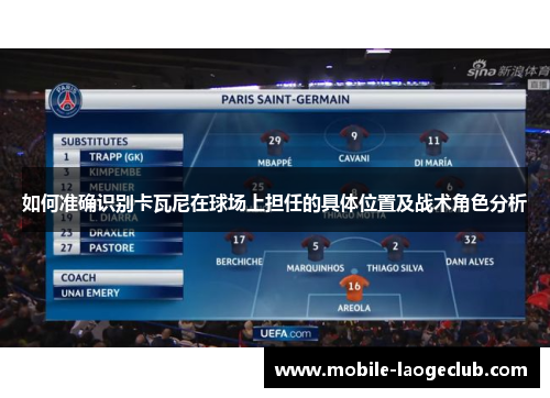 如何准确识别卡瓦尼在球场上担任的具体位置及战术角色分析